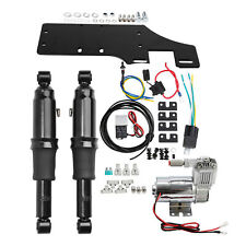 Rear Air Ride Suspension Kit Fit For Harley Electra Street Road Glide King 94-Up picture