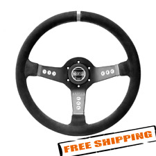 Sparco 015L800SC 3-Spoke L777 Piuma Series Street Racing Suede Steering Wheel picture