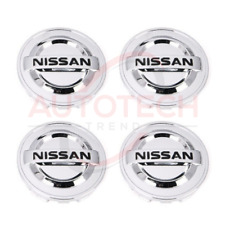 Set of 4 Silver Nissan Wheel Center Cap 54mm for Altima Maxima Murano 40343AU51A picture