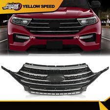 Fit For 2020 2021 2022 Ford Explorer Front Bumper Grille Upper Grill Radiator picture