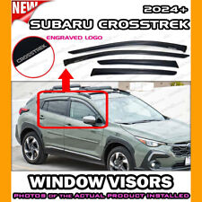 WINDOW VISORS for 2024 Subaru Crosstrek / DEFLECTOR RAIN GUARD VENT SHADE picture
