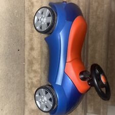 Genuine BMW Ride On Push Toy Car Kids Baby Racer III Blue/ Orange 1-3 Years picture