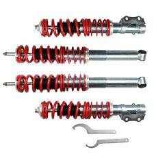 For 85-99 95-02 VW MK2 / MK3 Golf & Jetta Cabrio Street Coilover Kit Red New picture