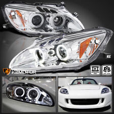 Fits 2004-2009 Honda S2000 AP2 LED Halo Projector Headlights Left+Right 04-09 picture