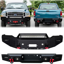 Vijay Fits 1999-2004 Ford F250 F350 Front or Rear Bumper with AluminumLED Lights picture