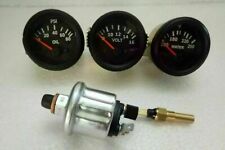 electrical gauges set- Volt gauge Temp Gauge Oil pressure gauge with SENDER picture
