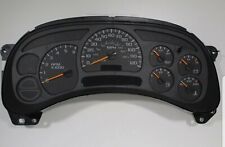2003 2004 03 04 Chevrolet Silverado GMC Sierra 1500 Rebuilt Cluster Speedometer picture