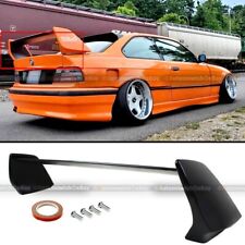 Fits 91-99 BMW E36 3-Series ABS Unpainted Trunk Wing Spoiler picture