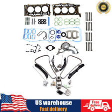 Engine Cylinder Head Gasket Set timing chain for 3.6L 11-15 Dodge DOHC picture