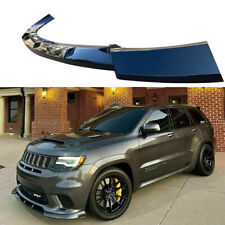 Front Bumper Glossy Black Fits For 17-21 Jeep Grand Cherokee SRT Lip Splitter US picture