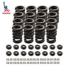 Z28 Valve Springs Kit w/ Steel Retainers HD Locks for Chevrolet SBC 327 350 400 picture