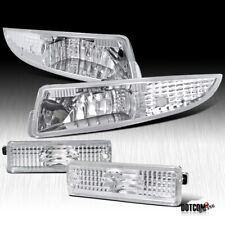 Fit 1993-2002 Chevy Camaro Front & Rear Side Marker Bumper Signal Parking Lights picture