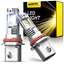 AUXITO 9004 HB1 LED Headlight Super Bright Bulbs Kit White 12000LM High/Low Beam picture