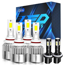 For Nissan Armada 2005-2010 6000K LED Headlight + Fog Light Bulbs Combo Kit A+ picture