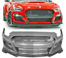 Fits 2018-2022 Ford Mustang GT500 Style Front Bumper Conversion replacement  picture