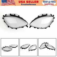 Headlight Lens Replacement Covers Black Gaskets Kit For 2005-2013 C6 Corvette US picture