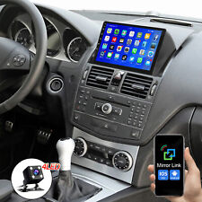 For 2007-2010 Mercedes Benz C-Class Stereo Radio 8'' Android 12 GPS Wifi Player picture