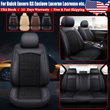For Buick PU Leather Auto Car Front&Rear Seat Covers 2/5 Seats Full Set Interior picture