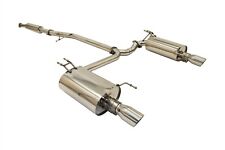 Yonaka 2004-2008 Acura TSX Polished Stainless Steel Dual Catback Exhaust CL9 K24 picture