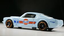 HOT WHEELS 1965 MUSTANG FASTBACK GULF SPEED GRAPHICS BLUE VERSION picture