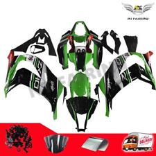 FT Injection Fairing Fit for Kawasaki Ninja 2011-2015 ZX10R Green Black i016 picture