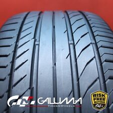 1 (One) Tire LikeNEW Continental ContiSportContact 5 SSR RunFlat 255/35R19 79060 picture