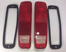 Pair (2) 1973-1979 Ford Truck 1978-1979 Bronco Tail Lights Left Right & Gaskets picture