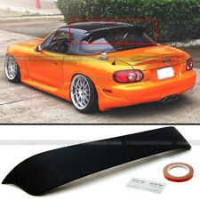 For 99-05 Mazda Miata JDM ABS Unpainted Rear Window Roof Spoiler Visor Wing  picture