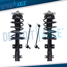 2 Front Struts & Coil Spring Assembly + 2 Sway Bar Links for Volvo V70 S80 S60 picture