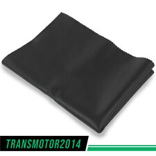 New Vinyl Motorcycle ATV Scooter Seat Cover Fabric Matte Black - 24