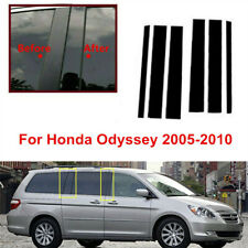 6pc Black Pillar Post Door Trim Car Auto Accessories For Honda Odyssey 2005-2010 picture
