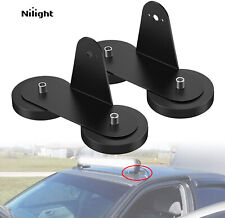 Nilight 2x Powerful Magnetic Base Mount Brackets for Roof LED Light Bar OffRoad picture
