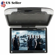 US Multi-angle13'' Wide LCD TFT Car Ceiling Flip Down Monitor Auto Roof Mount TV picture