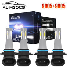 For Ford Explorer 2011-2017 Taurus 2010-2012 3-Sides LED Headlight Bulbs HI/LOW picture