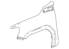 Genuine GM Front Driver Side Fender 84581168 picture