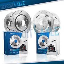 12.60'' Front and 12.98'' Rear Drilled Brake Rotors for 2014 2015 2016 Acura MDX picture