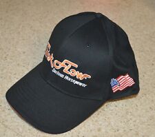 Trick Flow Embroidered Hat Cap Black One Size Fits All Logo Brushed Twill Racing picture