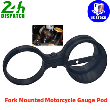 50MM 52MM Fork Mounted Motorcycle Gauge Pod AEM Slim Adjustable For Suzuki GSXR picture