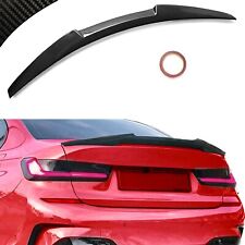 FIT 19-23 BMW G20 3 SERIES 330I G80 M3 CARBON FIBER M4 STYLE TRUNK SPOILER WING picture