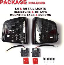 Smoke LED for 1994-2004 Chevy S10 GMC Sonoma Isuzu Tail Lights Brake Rear Lamp picture