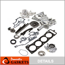 85-95 Toyota 2.4L Heavy Duty Timing Chain w Cover Water Oil Pump Head Gasket 22R picture