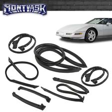 New Weather Strip Seal Full Weatherstrip Kit Fit For 84-89 Corvette C4 Coupe picture