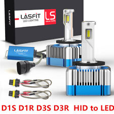 Lasfit D1S D1R D3S D3R LED Headlights Bulb HID Xenon Replace Kit 11000LM 6000K picture