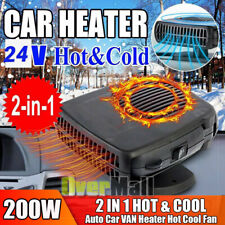 200W Portable Auto Heater Heating Cooling Fan Defroster Demister for Car Truck picture
