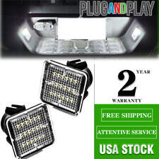 For 2016-22 Toyota Tacoma/14-22 Tundra Full LED Black License Plate Lights Lamps picture
