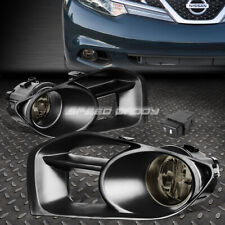 FOR 11-14 NISSAN MURANO SMOKED LENS BUMPER DRIVING FOG LIGHT LAMP W/BEZEL+SWITCH picture