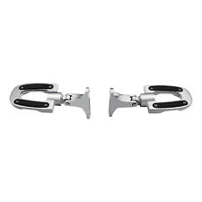 Chrome Rear Passenger Foot Pegs W/ Mount Fit For Harley Road Street Glide 93-24 picture