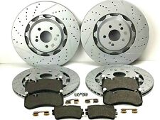 Mercedes Benz S63 & S65 AMG Front & Rear Brake Pads & Rotors Set - High Quality picture