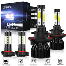 For 2010-2013 Chevrolet Camaro Combo H13 9008 LED Headlight 5202 Fog Lamp 6000K picture