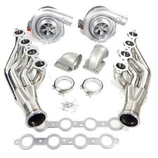 T4 AR.80/.96 Turbo+Manifold+Elbow Adapter For LS1 LS2 LS3 LS6 LSX V8 1000+HP picture